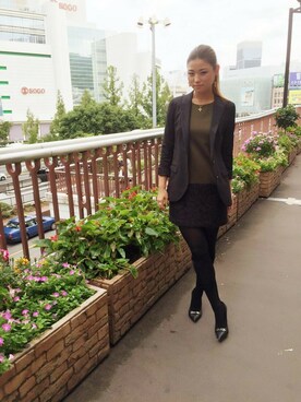 北谷さん(レディース・170cm)の夏コーディネート