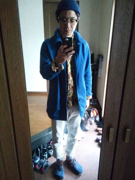 Keikiさん（メンズ・176cm）の春コーディネート