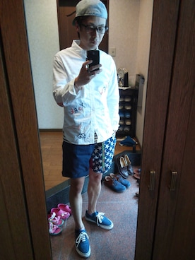 Keikiさん（メンズ・176cm）の夏コーディネート