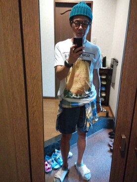 Keikiさん（メンズ・176cm）の夏コーディネート