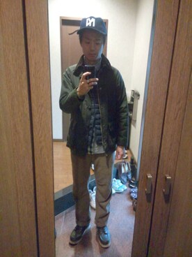 Keikiさん（メンズ・176cm）の冬コーディネート