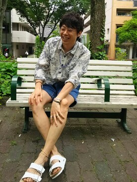 Keikiさん（メンズ・176cm）の夏コーディネート