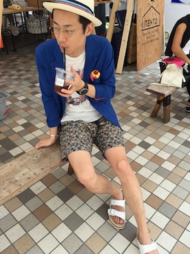 Keikiさん(メンズ・176cm)の夏コーディネート