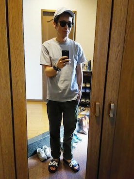 「Lightning Bolt（ライトニングボルト）のアイテム（帽子）」を使った、Keikiさん（メンズ・176cm）の夏コーディネート