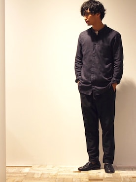 「KICS DOCUMENT.（キクス ドキュメント）のアイテム」を使った、YASUHIROさん（メンズ・170cm）の秋コーディネート