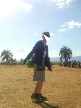 「SHUTTLE（シャトル）のアイテム」を使った、yossiさん（レディース・161cm）の夏コーディネート