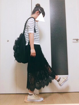 「Amijed」｜ふ み か さん（レディース・151cm）の夏コーディネート