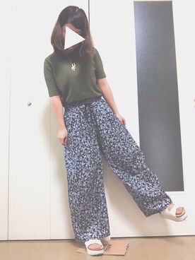 「Amijed」｜ふ み か さん（レディース・151cm）の夏コーディネート