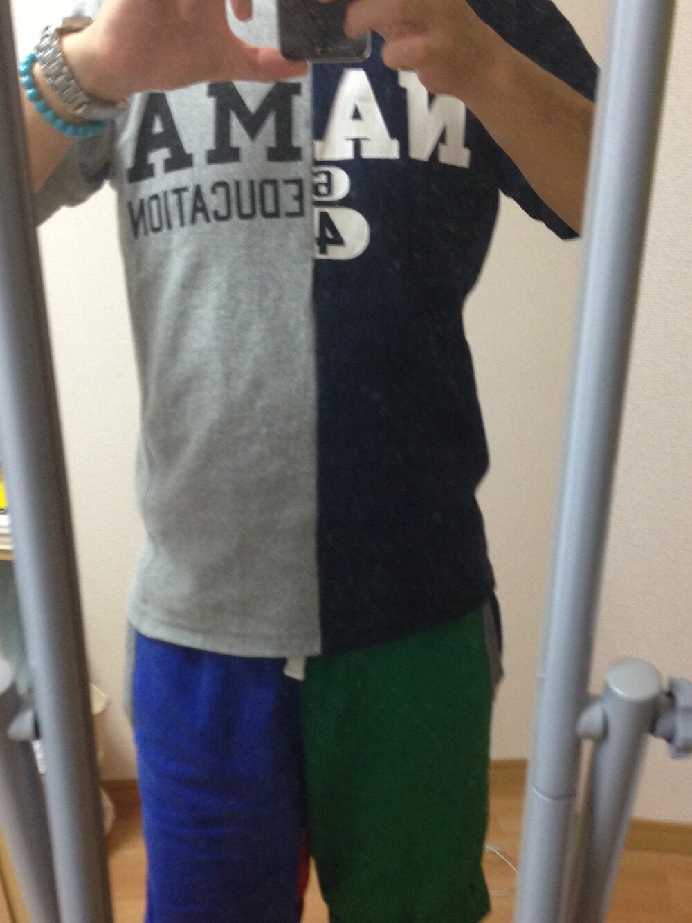 「Championのアイテム（Tシャツ/カットソー、その他）」を使った、takayoshi shiotaさん（メンズ・170cm）の夏コーディネートの1枚目の写真