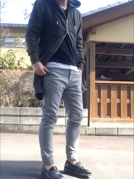 のぶさん（メンズ・167cm）の春コーディネート