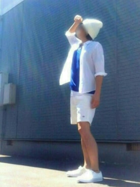 「ポカリコーデバトン」｜「アイテム（その他）」を使った、のぶさん（メンズ・167cm）の夏コーディネート
