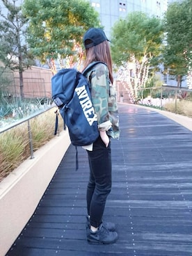 MURATA AYAKOさん（レディース・158cm）の冬コーディネート