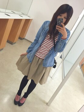 かちょさん（レディース・163cm）の春コーディネート