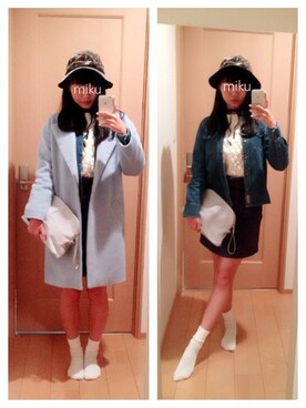 mikuさん（レディース・162cm）の冬コーディネート