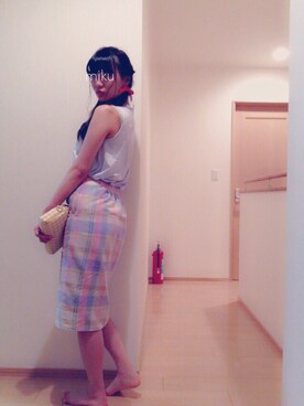 mikuさん（レディース・162cm）の夏コーディネート