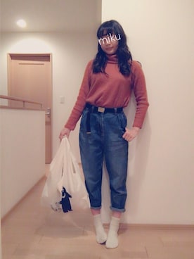 mikuさん（レディース・162cm）の冬コーディネート