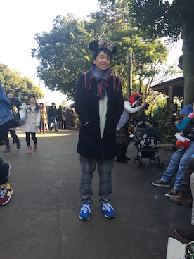 新満 晃生さん(メンズ・165cm)の冬コーディネート