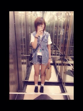 「BASEZOO （BASEZOO ）のアイテム（パンツ）」を使った、Kawaさん（レディース・162cm）の秋コーディネート