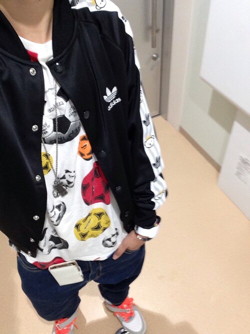 永瀬 Adidas Originalsのジャージを使ったコーディネート Wear