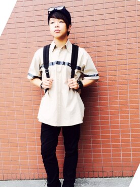 RIさん（メンズ・170cm）の秋コーディネート