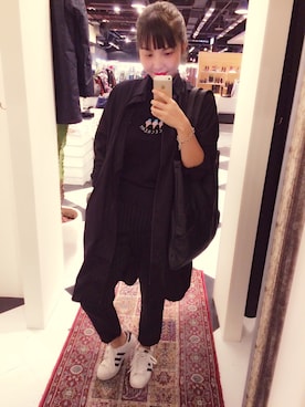 「wip（ウィップ）のアイテム」を使った、Patsyさん（レディース・160cm）の秋コーディネート