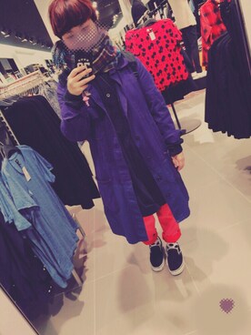 小太朗さん（レディース・155cm）の冬コーディネート