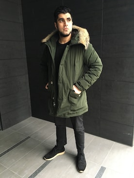 「COMMON PROJECTS（コモンプロジェクト）のアイテム（シューズ）」を使った、ankitchotaiさん（メンズ・169cm）の春コーディネート