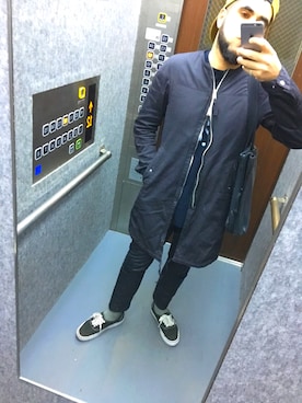 「nonnative（ノンネイティブ）のアイテム（その他アウター）」を使った、ankitchotaiさん（メンズ・169cm）の春コーディネート