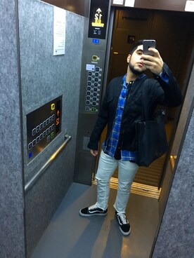 「nonnative（ノンネイティブ）のアイテム（ブルゾン）」を使った、ankitchotaiさん（メンズ・169cm）の春コーディネート