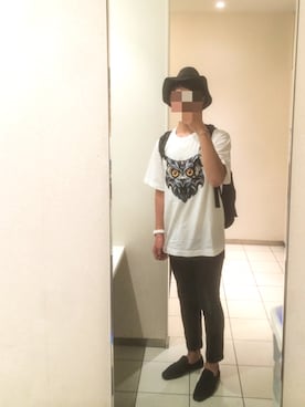 「アイテム（バングル/リストバンド）」を使った、たいやきさん（メンズ・182cm・20代）の夏コーディネート
