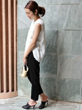 Woodyさん（レディース・160cm）の夏コーディネート