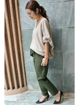 Woodyさん（レディース・160cm）の秋コーディネート