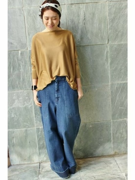 Woodyさん（レディース・160cm）の春コーディネート