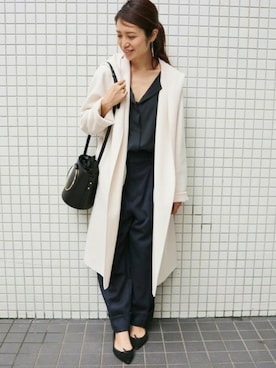 Woodyさん（レディース・160cm）の秋コーディネート