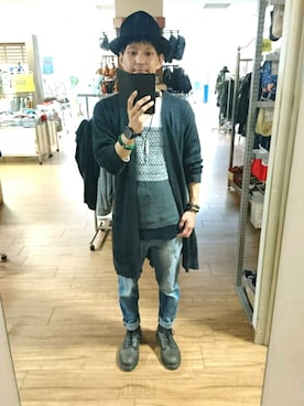 「ベレー帽推奨委員会」｜キヨキヨさん（メンズ・167cm）の秋コーディネート