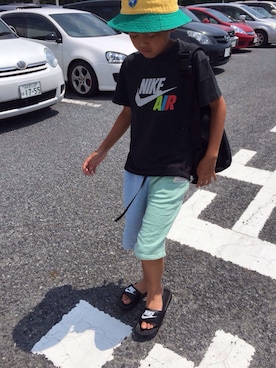 「アイテム（ボディバッグ/ウエストポーチ）」を使った、iseさん（キッズ・135cm・10代）の夏コーディネート