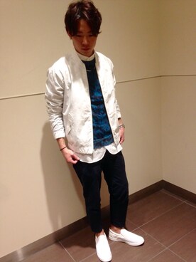 ANOTHER SIDE SQUARE 大阪LUCUA店 スタッフさん（メンズ・170cm）の春コーディネート