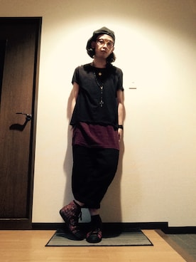 「NEW ERA（ニューエラ）のアイテム（ハンチング/ベレー帽）」を使った、Senosanさん（メンズ・166cm）の春コーディネート