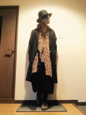 「アイテム（その他アウター）」を使った、Senosanさん（メンズ・166cm・20代）の秋コーディネート