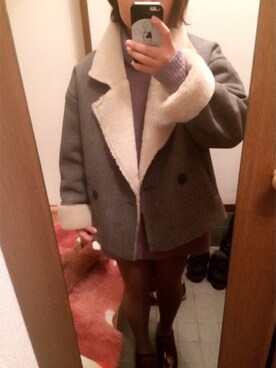 mossaaan*さん（レディース・146cm）の冬コーディネート