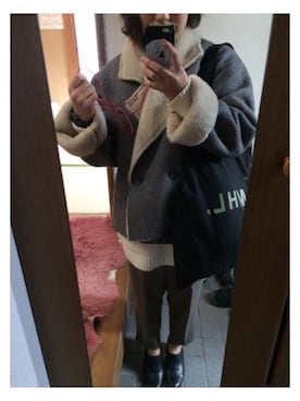 mossaaan*さん（レディース・146cm）の冬コーディネート