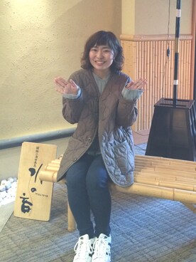 「Another Edition」｜「アイテム（ミリタリージャケット）」を使った、mossaaan*さん（レディース・146cm）の春コーディネート