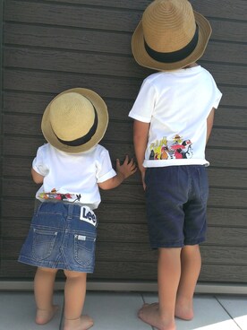 88to16さん（キッズ・110cm）の夏コーディネート