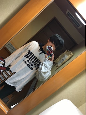 「CLUCT（クラクト）のアイテム（パンツ）」を使った、みずさん（メンズ・173cm）の冬コーディネート