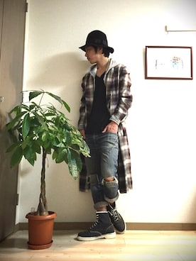 おぎさん(メンズ・175cm)の冬コーディネート