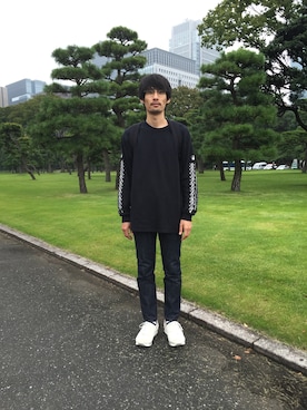 「TOGA（トーガ）のアイテム（トップス）」を使った、d5さん（メンズ・179cm）の秋コーディネート