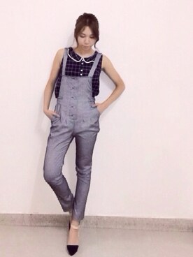 Harei Arakawaさん（レディース・168cm）の夏コーディネート