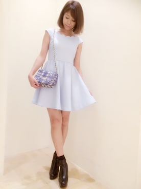 「Supreme.La.La.（シュープリームララ）のアイテム」を使った、Harei Arakawaさん（レディース・168cm）の秋コーディネート