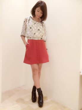 Harei Arakawaさん（レディース・168cm）の秋コーディネート