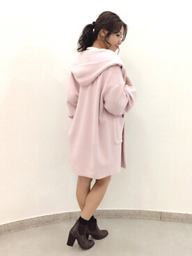 「Supreme.La.La.（シュープリームララ）のアイテム（その他アウター）」を使った、Harei Arakawaさん（レディース・168cm）の秋コーディネート